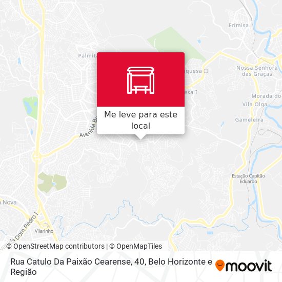 Rua Catulo Da Paixão Cearense, 40 mapa