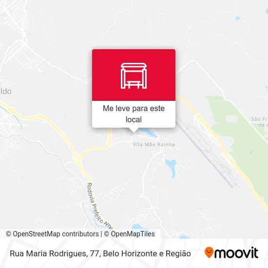 Rua Maria Rodrigues, 77 mapa