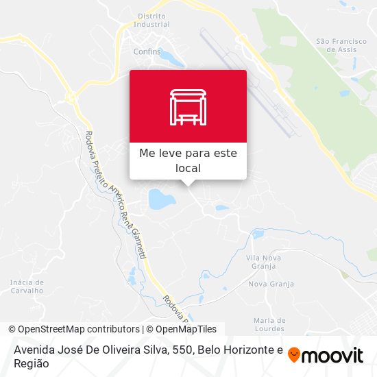 Avenida José De Oliveira Silva, 550 mapa