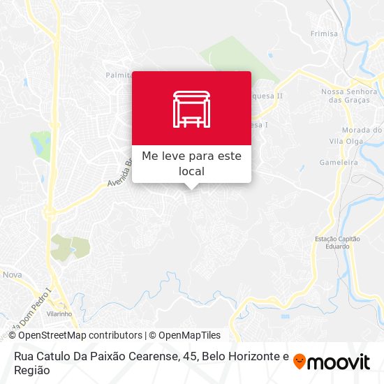 Rua Catulo Da Paixão Cearense, 45 mapa