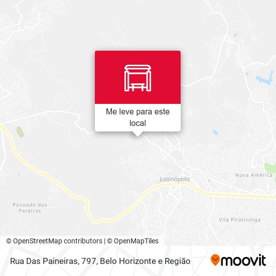 Rua Das Paineiras, 797 mapa