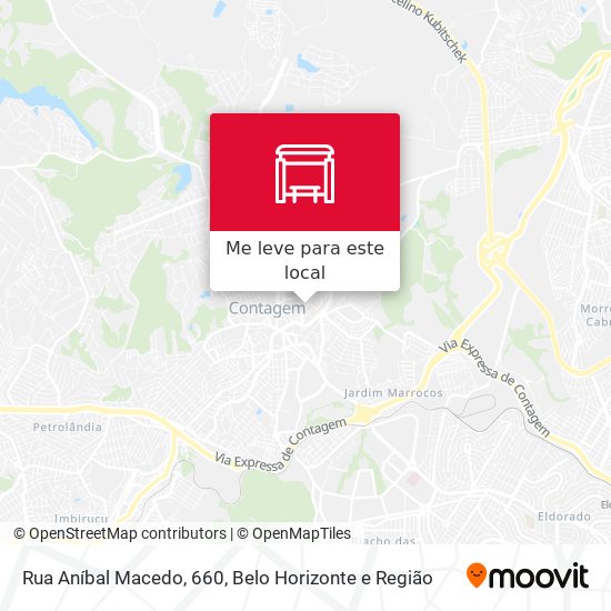 Rua Aníbal Macedo, 660 mapa