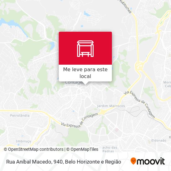 Rua Aníbal Macedo, 940 mapa