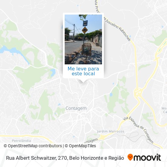 Rua Albert Schwaitzer, 270 mapa