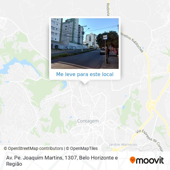 Av. Pe. Joaquim Martins, 1307 mapa
