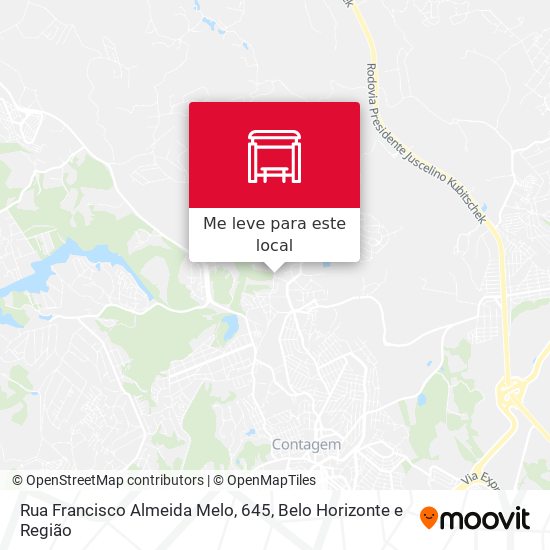 Rua Francisco Almeida Melo, 645 mapa