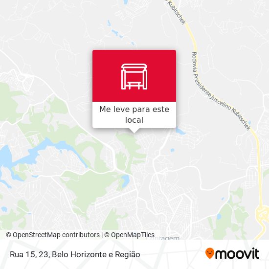 Rua 15, 23 mapa