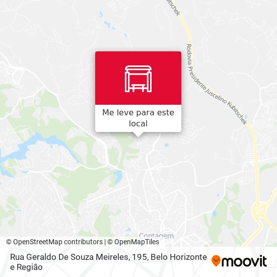 Rua Geraldo De Souza Meireles, 195 mapa