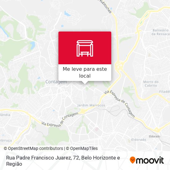Rua Padre Francisco Juarez, 72 mapa