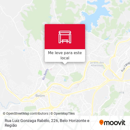 Rua Luiz Gonzaga Rabêlo, 226 mapa