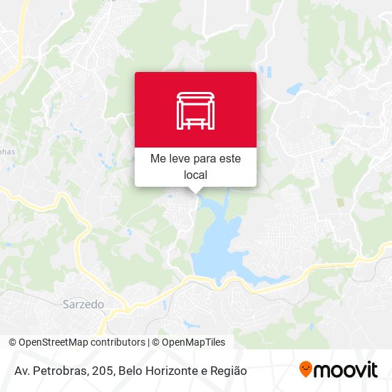 Av. Petrobras, 205 mapa
