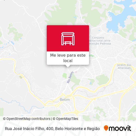 Rua José Inácio Filho, 400 mapa