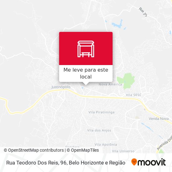 Rua Teodoro Dos Reis, 96 mapa