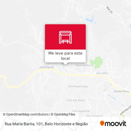 Rua Maria Barôa, 101 mapa