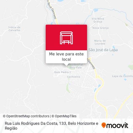 Rua Luís Rodrigues Da Costa, 133 mapa