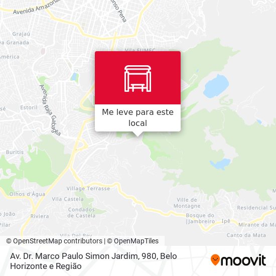 Av. Dr. Marco Paulo Simon Jardim, 980 mapa