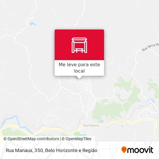 Rua Manaus, 350 mapa