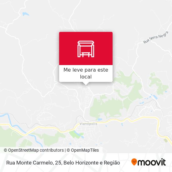 Rua Monte Carmelo, 25 mapa