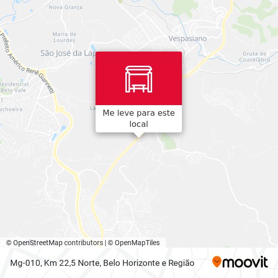 Mg-010, Km 22,5 Norte mapa