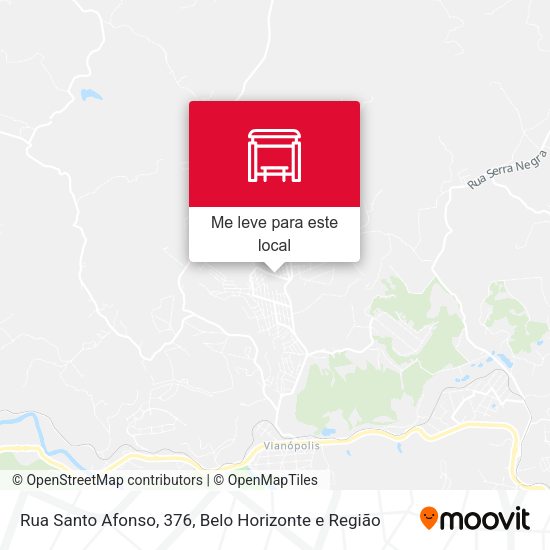 Rua Santo Afonso, 376 mapa