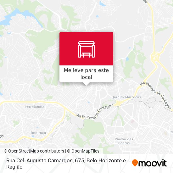 Rua Cel. Augusto Camargos, 675 mapa