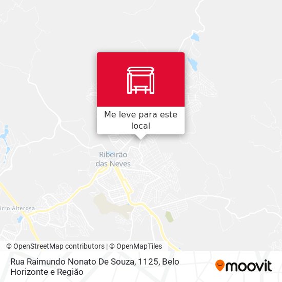 Rua Raimundo Nonato De Souza, 1125 mapa