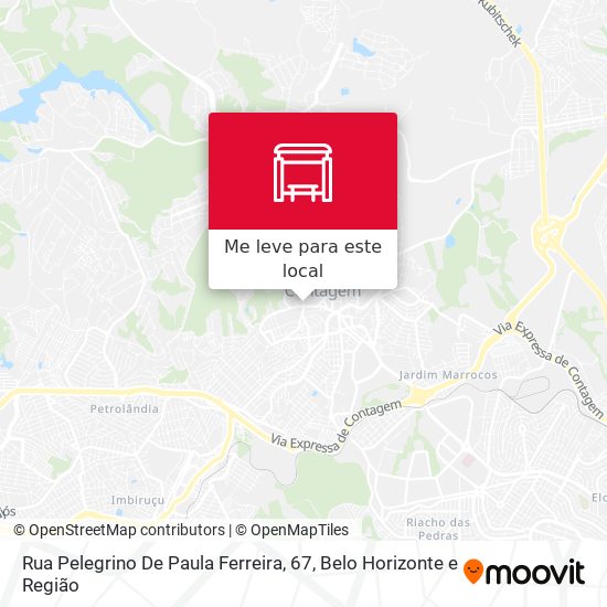 Rua Pelegrino De Paula Ferreira, 67 mapa