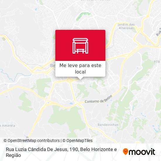 Rua Luzia Cândida De Jesus, 190 mapa