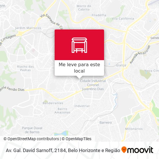 Av. Gal. David Sarnoff, 2184 mapa