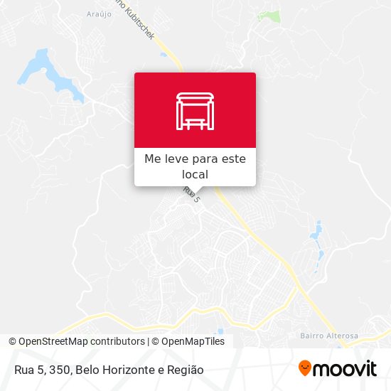 Rua 5, 350 mapa
