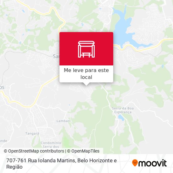 707-761 Rua Iolanda Martins mapa