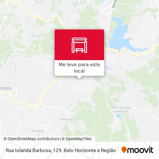Rua Iolanda Barbosa, 129 mapa