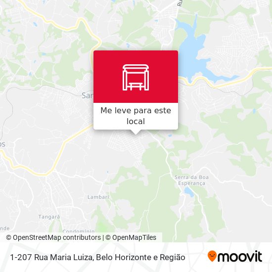 1-207 Rua Maria Luiza mapa