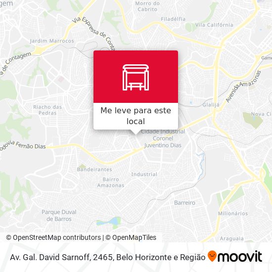 Av. Gal. David Sarnoff, 2465 mapa