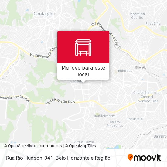 Rua Rio Hudson, 341 mapa