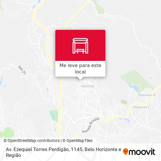 Av. Ezequiel Torres Perdigão, 1145 mapa