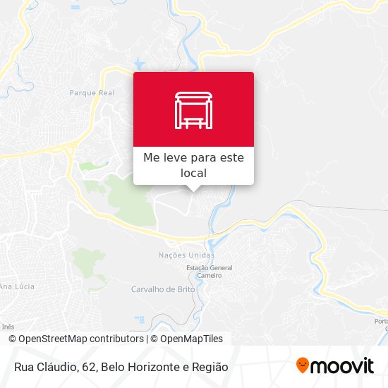 Rua Cláudio, 62 mapa