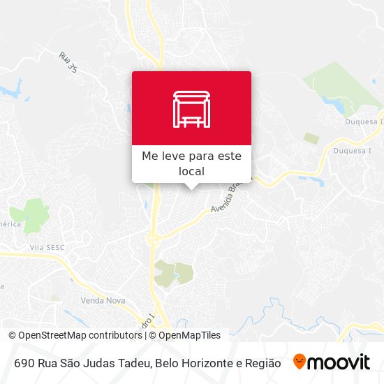 690 Rua São Judas Tadeu mapa