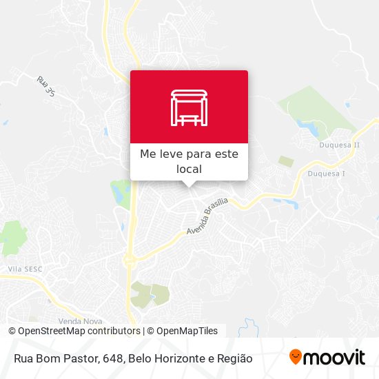Rua Bom Pastor, 648 mapa
