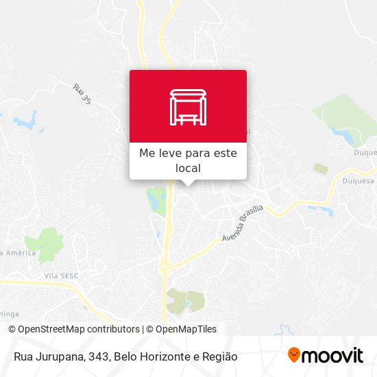 Rua Jurupana, 343 mapa