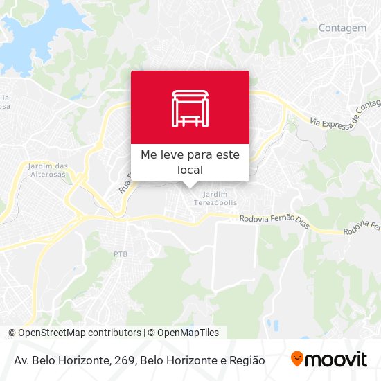 Av. Belo Horizonte, 269 mapa