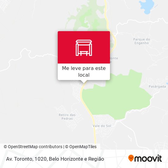 Av. Toronto, 1020 mapa