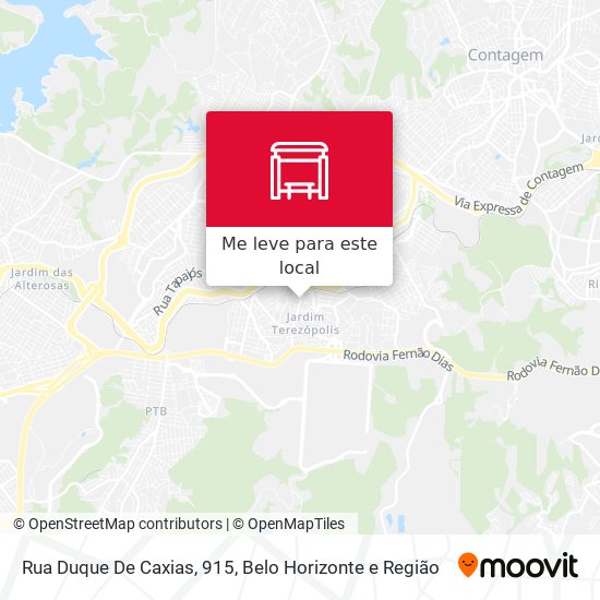 Rua Duque De Caxias, 915 mapa