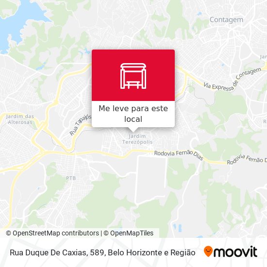 Rua Duque De Caxias, 589 mapa