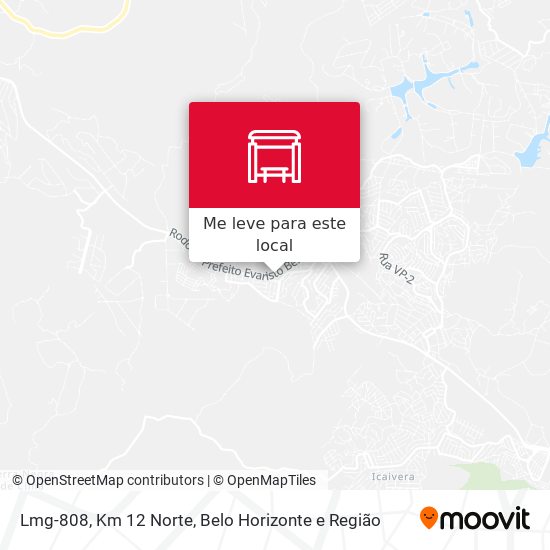 Lmg-808, Km 12 Norte mapa