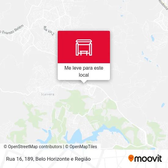 Rua 16, 189 mapa
