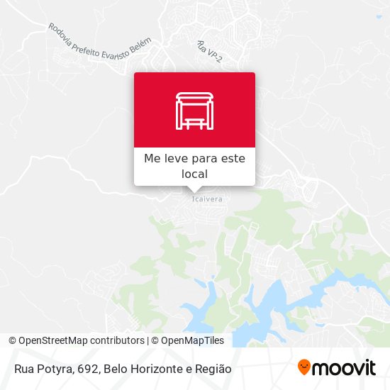 Rua Potyra, 692 mapa