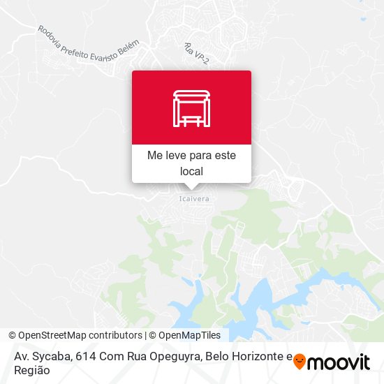Av. Sycaba, 614 Com Rua Opeguyra mapa