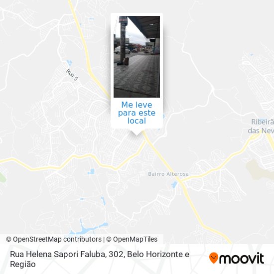 Rua Helena Sapori Faluba, 302 mapa