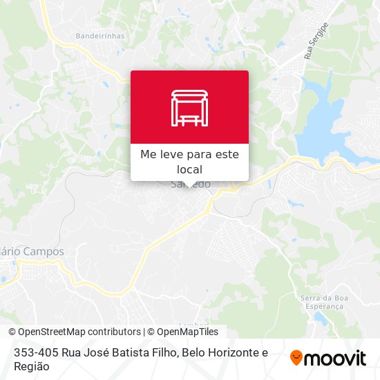 353-405 Rua José Batista Filho mapa